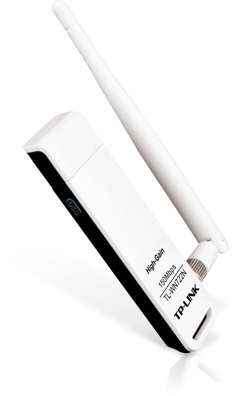 TP-Link TL-WN722N 150 Mbps Yüksek Kazançlı Çıkarılabilir Antenli Kablosuz USB Adaptör