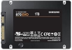 Samsung 870 EVO 1TB 2.5'' SATA SSD – 560MB/s Okuma / 530MB/s Yazma