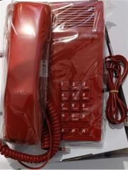 Telpaş TP-002T-1 Klasik Tuşlu Masa Üstü ve Duvar Tipi Kablolu Telefon - Kırmızı