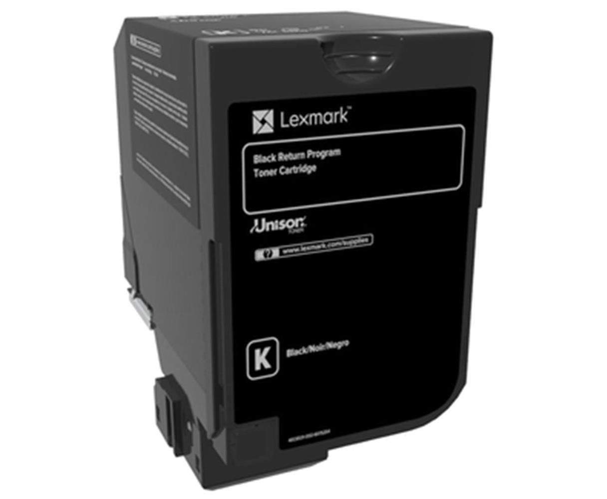 Lexmark CS720 CS725 CX725 Siyah (Black) Standart Kapasite Toner Kartuşu (74C50K0)