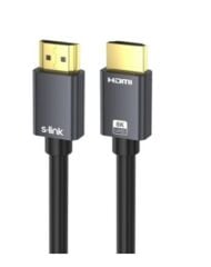 S-link SL-HM8K080 HDMI TO HDMI 80m v2.1 8K60 HZ 4K 120HZ Fiber Kablo
