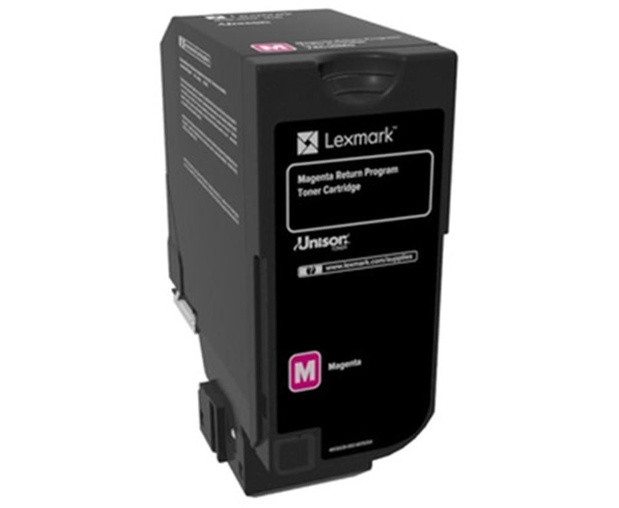 Lexmark 74C50M0 Magenta (Kırmızı) Orijinal Toner Kartuşu - 3.000 Sayfa