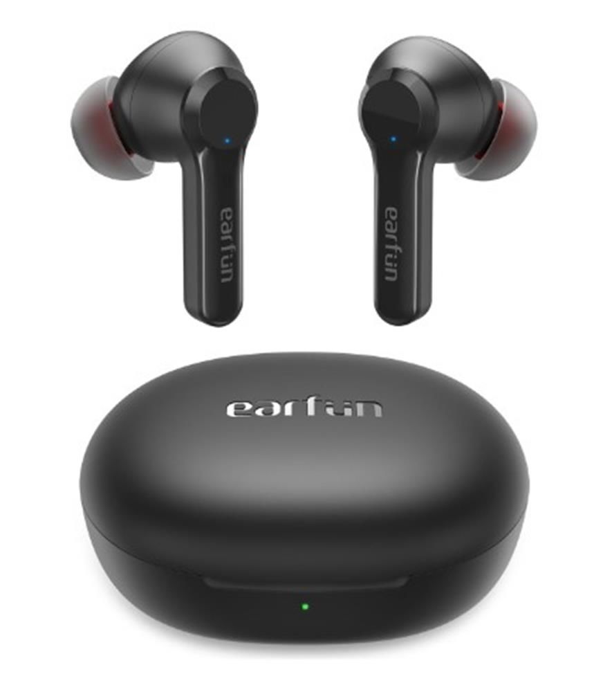 EarFun Air Pro 2 TW300B Siyah 6 Mikrofonlu ENC + QuietSmart 2.0 Hybrid ANC IPX5 Bluetooth TWS Kulaklık