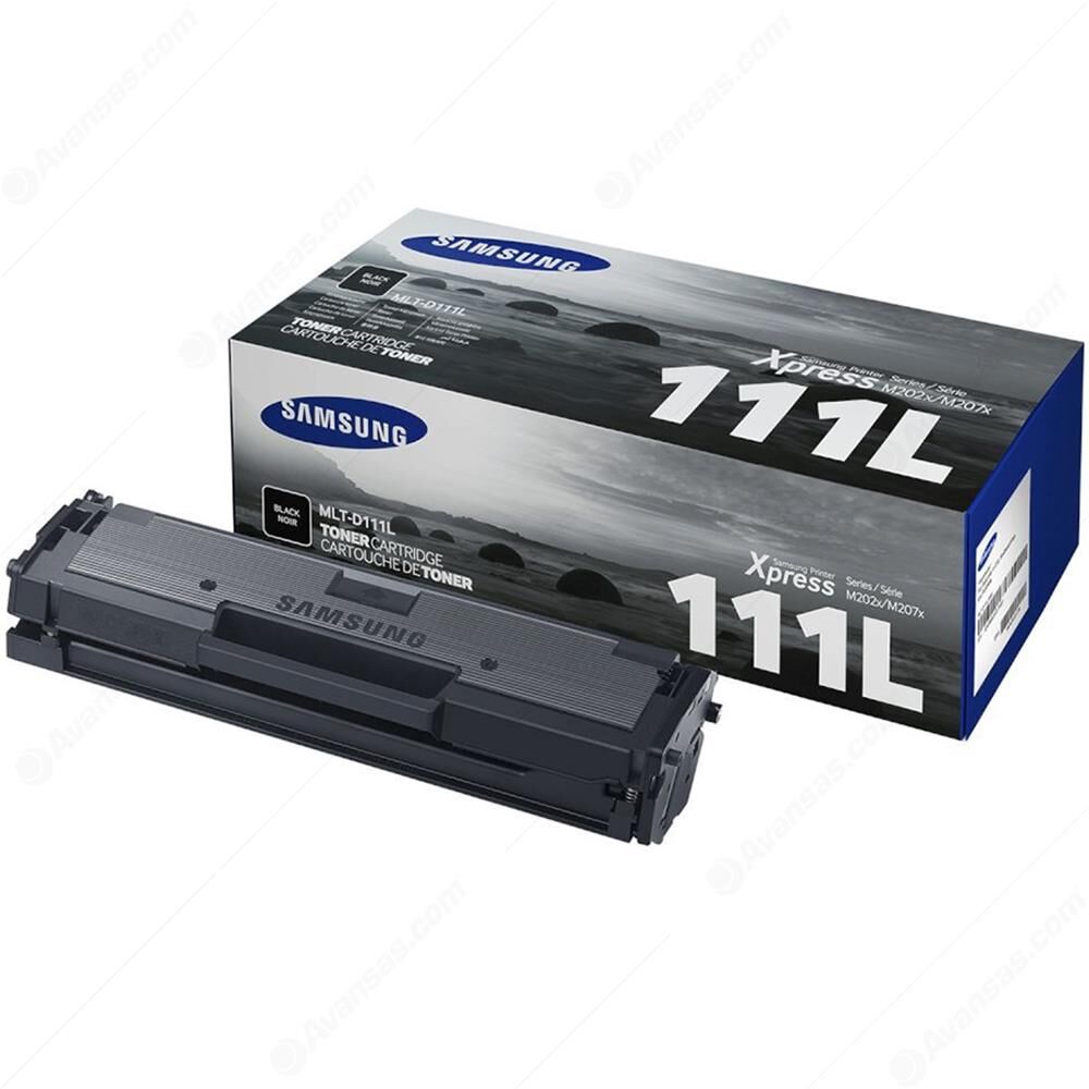 Samsung MLT-D111L Siyah (Black) Yüksek Kapasiteli Orijinal Toner Kartuşu - 1.500 Sayfa (SU807A)