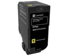 Lexmark 74C50Y0 Yellow (Sarı) Orijinal Lazer Toner - CS720 / CS725 / CX725 (3.000 Sayfa)