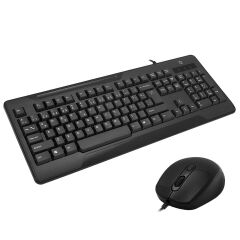 Frisby FK-4840QU USB Kablolu Q Türkçe Multimedya Klavye ve Optik Mouse Seti