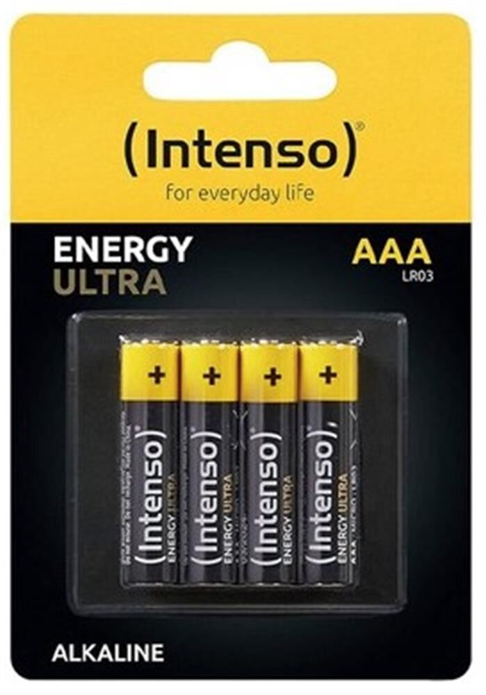 İntenso PBIN-557 LR03 AAA Boy Ultra Alkalin İnce Kalem Pil 4’lü Paket