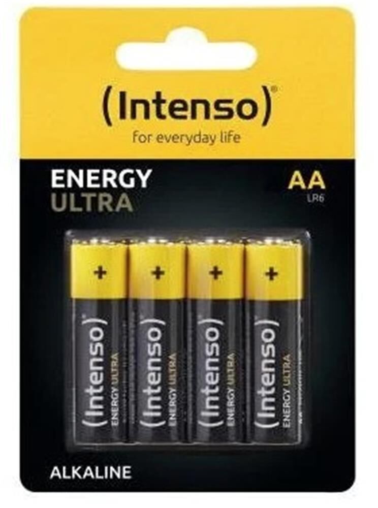 İntenso PBIN-560 LR6 AA Boy Ultra Alkalin Kalem Pil 4’lü Paket