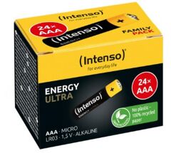 İntenso PBIN-559 LR03 AAA Boy Ultra Alkalin İnce Kalem Pil 24’lü Paket