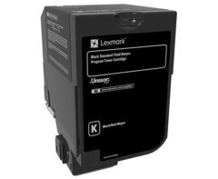 Lexmark 74C5SK0 Black (Siyah) Standart Kapasiteli Lazer Toner Kartuşu (7.000 Sayfa)