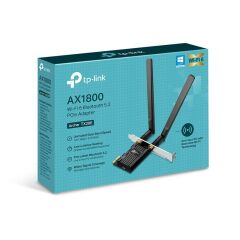 TP-LINK ARCHER TX20E AX1800 WI-FI 6 BLUETOOTH 5.2 PCIE ADAPTOR