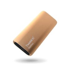 TwinMOS 1TB Taşınabilir Harici SSD USB 3.2 Gen 2 Type‑C Dark Grey PSSDGGBMED32 EliteDrive 3D TLC NAND 450 MB/s Okuma‑410 MB/s Yazma