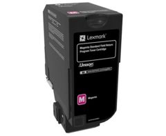 Lexmark 74C5SM0 Standart Kapasiteli Magenta (Kırmızı) Toner Kartuşu - 7.000 Sayfa
