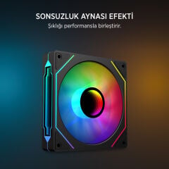James Donkey Lugis JDC360 ARGB 360mm Siyah Sıvı İşlemci Soğutucu AM5 ve LGA1700 Uyumlu