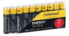 İntenso PBIN-558 LR03 AAA Boy Ultra Alkalin İnce Kalem Pil 10’lu Paket