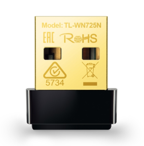 TP-Link TL-WN725N 150Mbps 2.4GHz USB Nano Wi-Fi Adaptör Kablosuz Ağ Kartı Wi-Fi 4 (802.11n) Mini Dongle