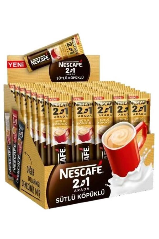 Nescafé 2’si 1 Arada Sütlü Köpüklü (Milk Foamy) 48 Adet x 10 g (480 g)