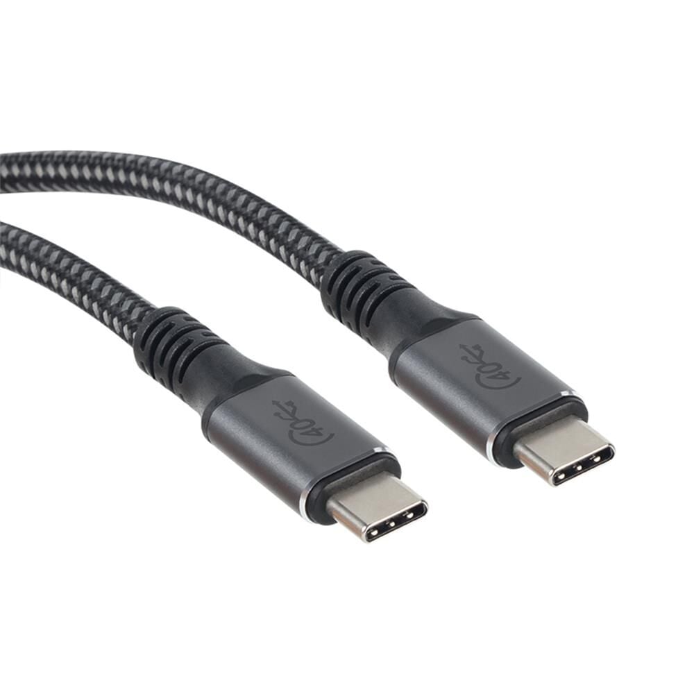 Vcom CU540M-1.2 USB4 Type-C to Type-C 1.2 Metre 40Gbps 100W 5A Şarj ve Veri Kablosu