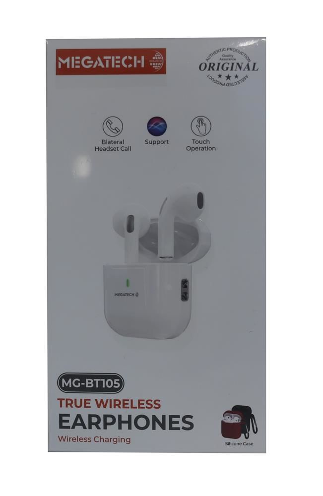 Megatech MG-BT105 True Wireless Bluetooth Kulak İçi Kulaklık