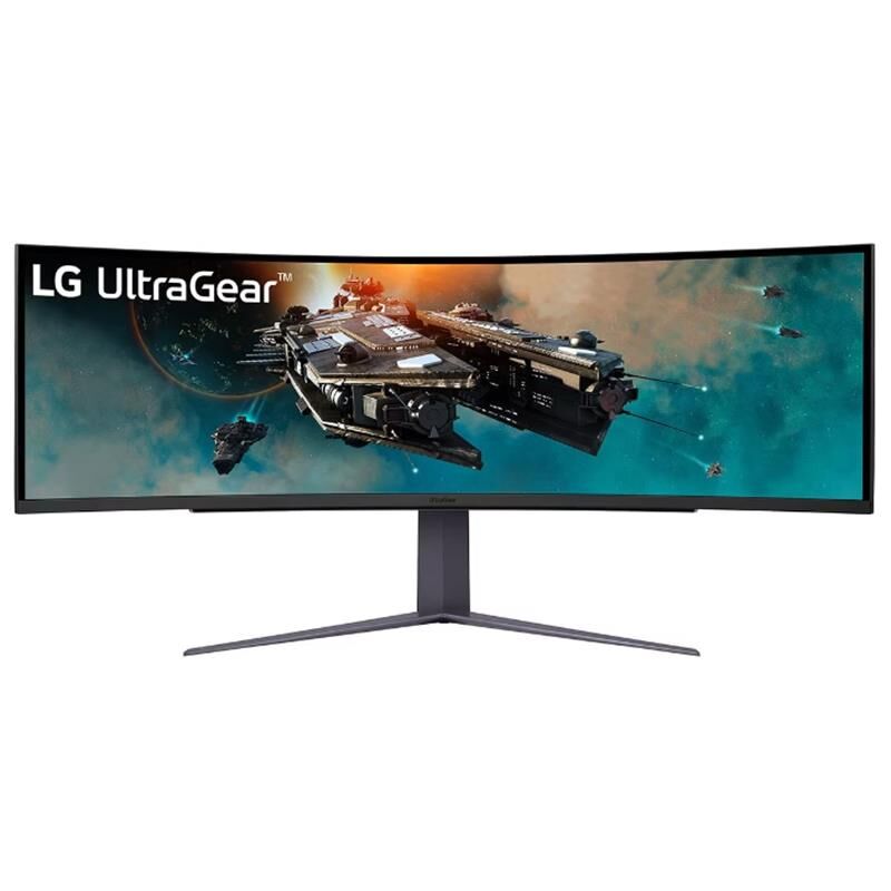 LG 49GR85DC-B UltraGear 49″ Curved Dual QHD (5120×1440) VA Gaming Monitör – 240 Hz, 1 ms GtG, AMD FreeSync™ Premium Pro, DisplayHDR™ 1000, 1000R Kavis, 2×HDMI 2.1 + 1×DP 1.4, USB 3.0, 3‑Yıl Türkiye Garantili Siyah