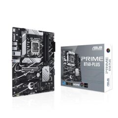 ASUS Prime B760‑PLUS Intel B760 LGA 1700 DDR5 7200 MHz (OC) 4x DIMM 192 GB Dual‑Channel PCIe 5.0 ATX Anakart