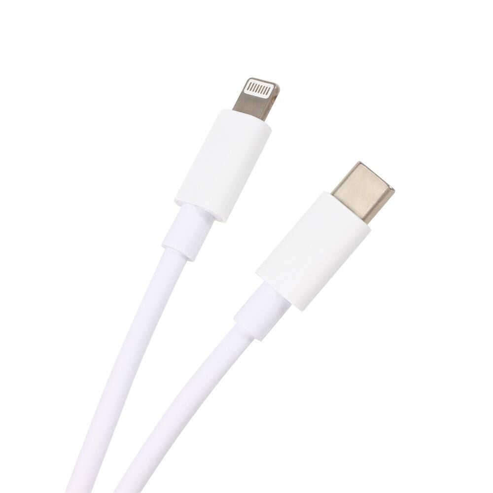 Vcom CU289 1 Metre USB-C to Lightning 18W PD Hızlı Şarj ve Veri Senkronizasyon Kablosu - Beyaz