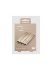 Samsung T7 Shield 2TB 1050MB-1000MB/s USB 3.2 Gen 2 Taşınabilir Harici SSD - Bej (MU-PE2T0K/WW)