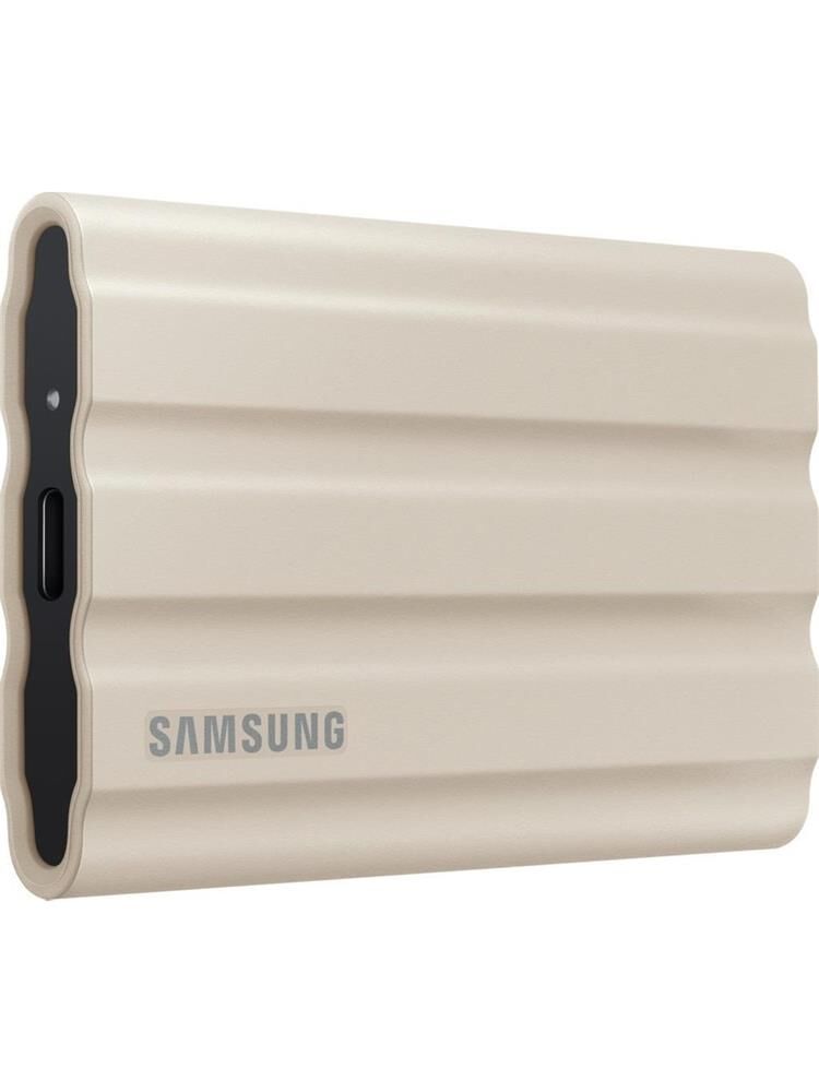Samsung T7 Shield 2TB 1050MB-1000MB/s USB 3.2 Gen 2 Taşınabilir Harici SSD - Bej (MU-PE2T0K/WW)