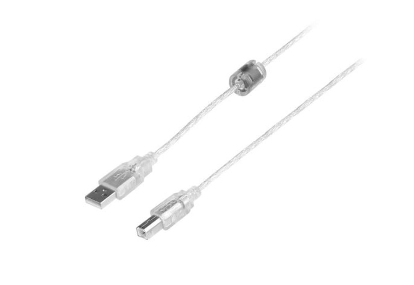 Frisby FA-US25 USB 2.0 A-Male to B-Male Yazıcı Bağlantı Kablosu (5m)