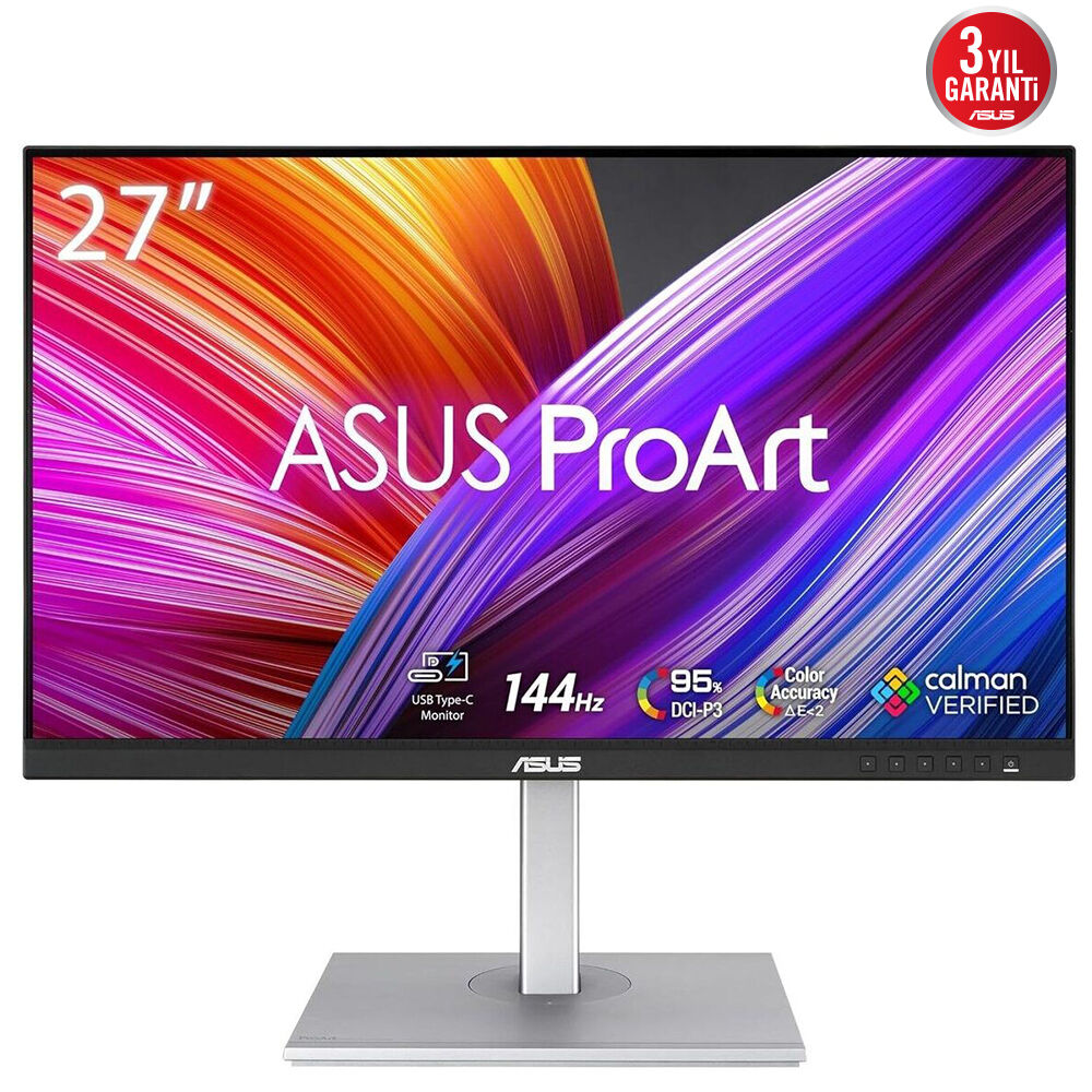 Asus ProArt 27'' PA278CGV IPS 2K Type-C Monitör Siyah 5ms