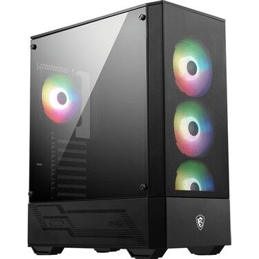 MSI MAG FORGE 112R Temperli Cam 3x120mm 1x120mm ARGB Fan ATX Gaming Kasa