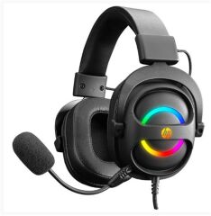 HP DHE-8006 7.1 Surround USB Kablolu RGB Mikrofonlu Gaming Oyuncu Kulaklığı Siyah