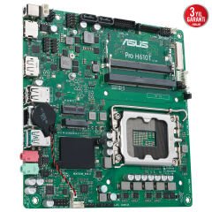 ASUS PRO H610T-CSM Intel H610 LGA1700 DDR5 5600MHz Thin Mini-ITX Endüstriyel Anakart