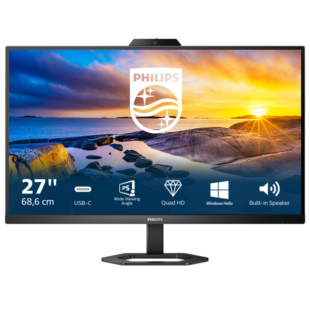 Philips 27'' 27E1N5600HE/00 IPS 2K MM Monitör Siyah 4ms