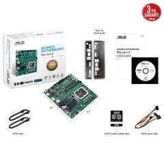 ASUS PRO H610T-CSM LGA1700 DDR5 5600 DP HDMI LVDS M2 USB3.2 Thin Mini ITX 7/24