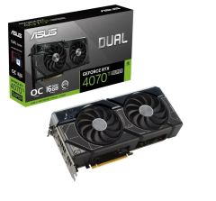 ASUS Dual GeForce RTX™ 4070 Ti SUPER OC Edition 16 GB GDDR6X 256‑Bit PCIe 4.0 Axial‑tech Fanlı 2.56‑Slot Gaming Ekran Kartı
