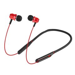 Asonic AS-XBK65 Kırmızı Boyun Askılı Mıknatıslı Bluetooth+TF Kart Spor Kulak İçi Kulaklık