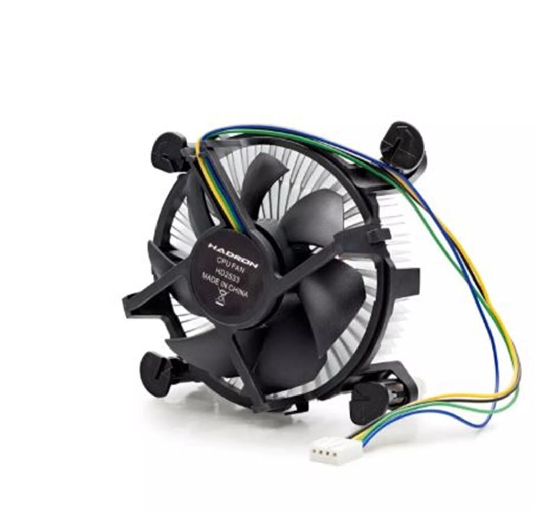 Hadron HDX1515 Universal İşlemci Soğutucu (LGA 775/115x/1200 Uyumlu) 120mm Siyah Fan
