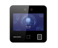 Hikvision DS-K1T343MFWX 4.3 inç Dokunmatik Ekranlı Yüz Tanıma, Parmak İzi ve Kart Okuyucu Terminali