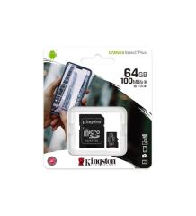 Kingston SDCS2-32GB 32GB micSDHC Canvas Select Plus 100R A1 C10 Card + ADP Hafıza Kartı