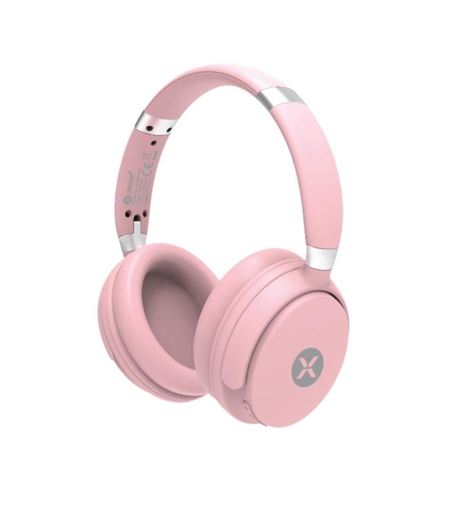 Dexim SC-301 Pembe Kablosuz Kulak Üstü Bluetooth Kulaklık (DBT004-P)