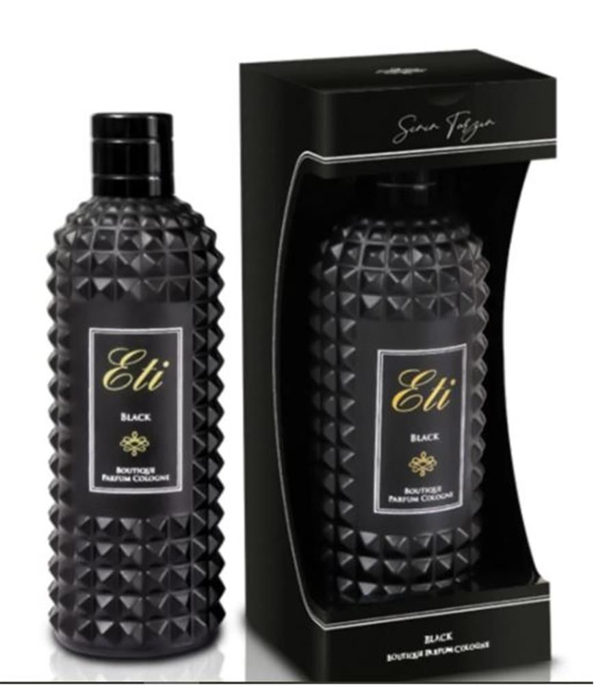 Eti BOUTIQUE Black Cam Şişe Kolonya 300ml