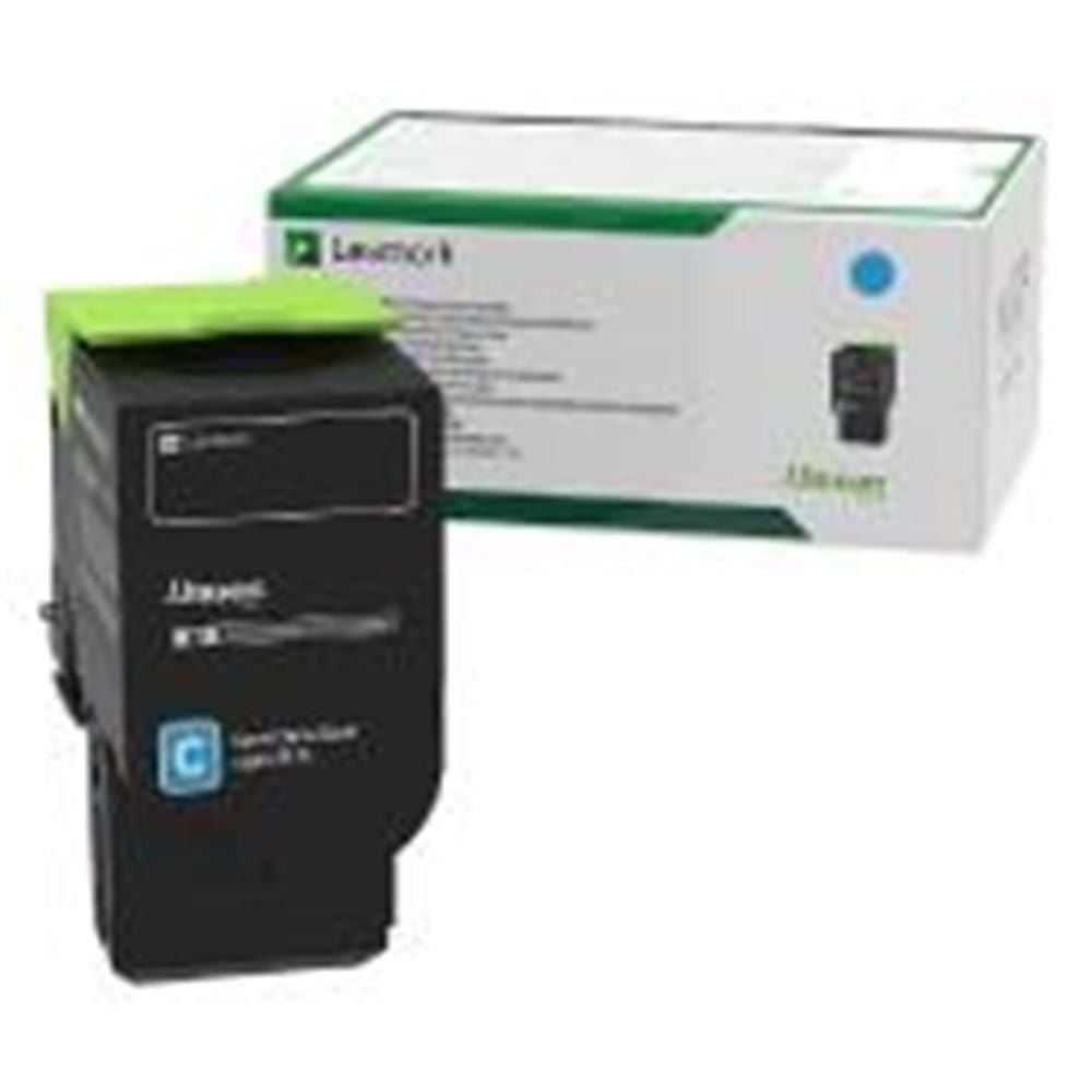 Lexmark 78C50C0 Standart Kapasiteli Cyan (Mavi) Toner Kartuşu - 1.400 Sayfa