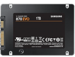 Samsung 870 EVO 1TB 2.5'' SATA III 560MB/s Okuma 530MB/s Yazma SSD (MZ-77E1T0BW) Samsung Türkiye Garantili