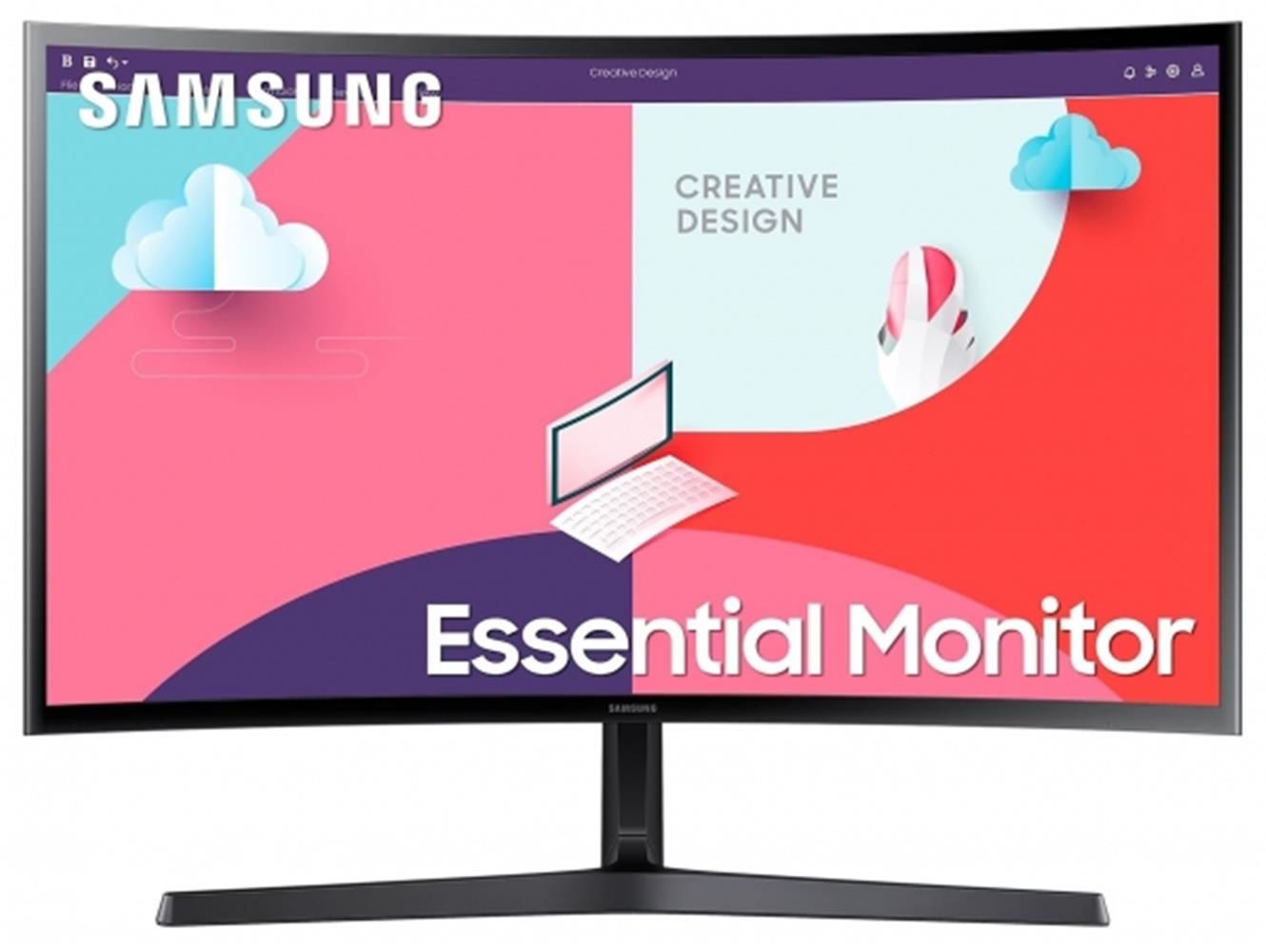 Samsung 27'' LS27C366EAUXUF 75Hz 4ms VA FHD 5MS 75HZ HDM VGA FreeSync Curved Monitör Monitör