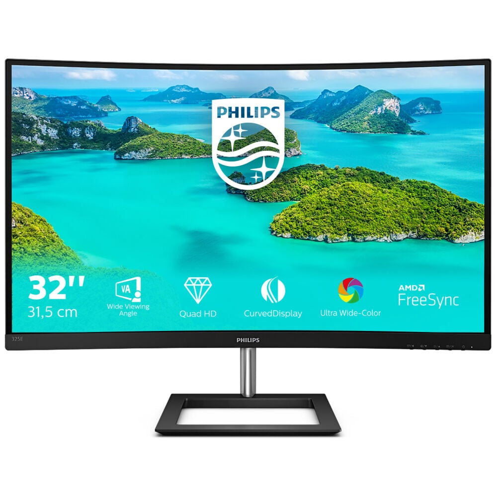 Philips 31.5'' 325E1C/00 Curved MM Monitör 4ms