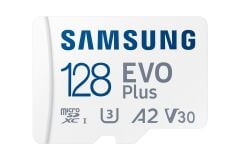 128GB SAMSUNG EVO PLUS MICROSDXC UHS-I U3 V30 A2 160MB/s MB-MC128SA/TR