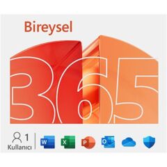 Microsoft 365 Bireysel ESD 1 Kullanıcı / 1 Yıl EP2-32317 32/64 Bit TR/ING (Elektronik Ortamda Gönderilir)