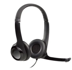 Logitech H390 981-000406 USB Mikrofonlu Kulak Üstü Stereo Gürültü Önleyici Mikrofonlu Siyah Kablolu Kulaklık