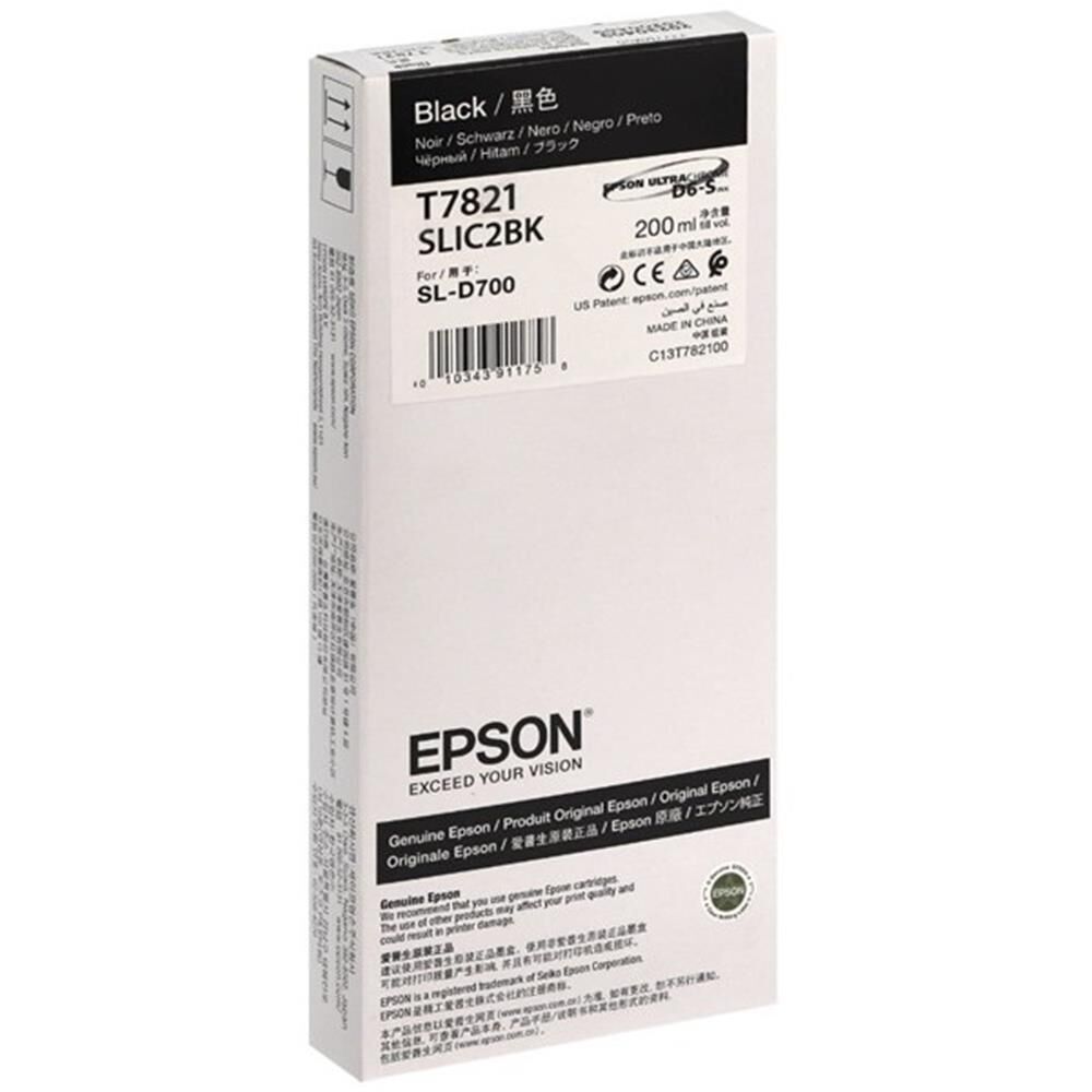 EPSON SURELAB SL-D700 BLACK MÜREKKEP C13T78210N
